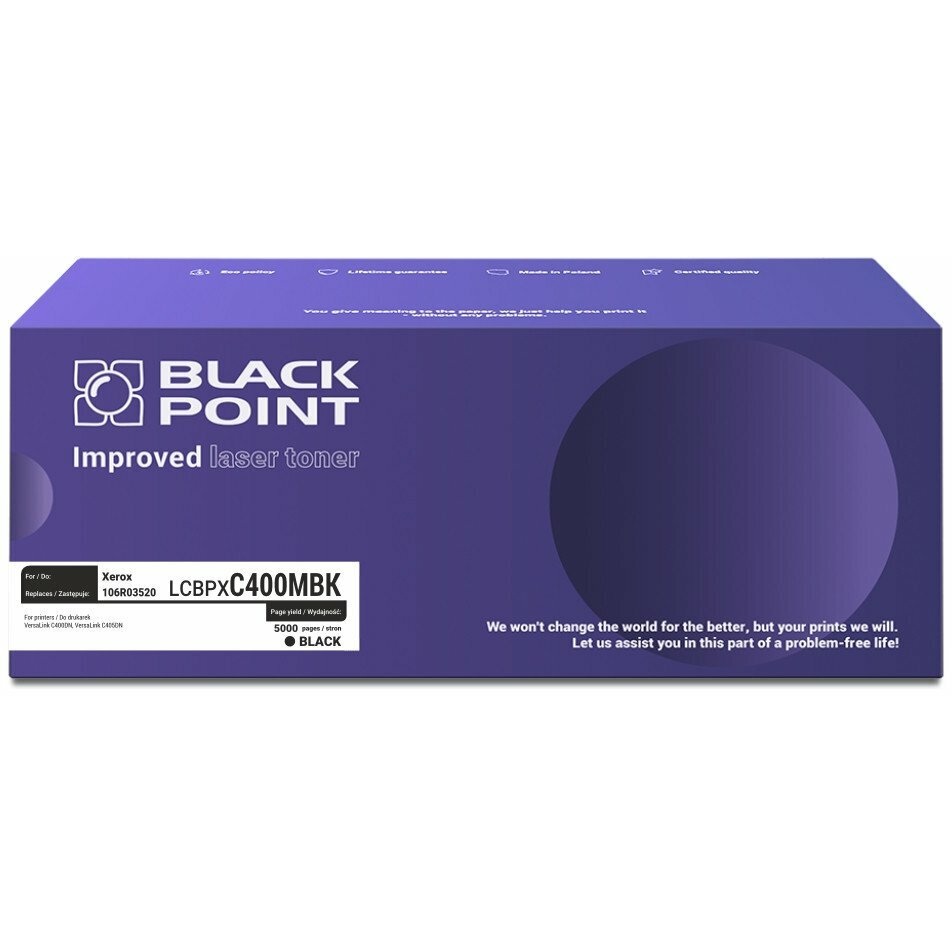 BLACK POINT Toner Black  [LCBPXC400MBK] Toner